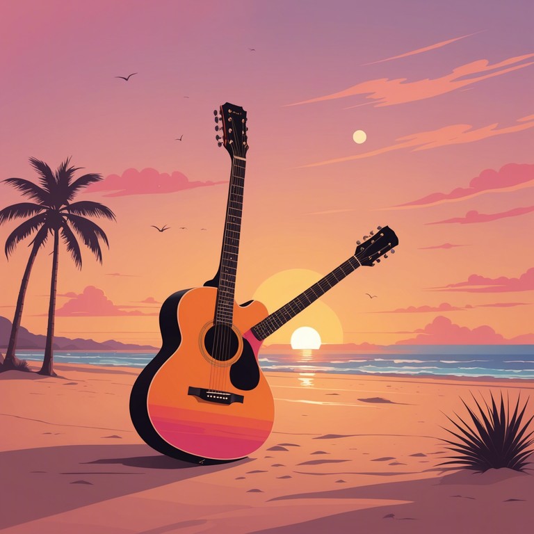 This track encapsulates the essence of a serene sunset on a californian beach, infused with an organic mixture of rock and folk vibes, presenting listeners a nostalgic trip back to simpler times. The music dances between mellow folk standards and spirited rock elements, crafted to evoke the feeling of peacefulness with a touch of yearning.