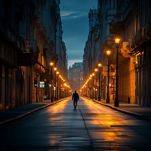 This alternate version delves deeper into the quieter moments of urban life, focusing on the soft, whisper like sounds that emerge in the shadowy corners of the city. It's a more introspective take on the original, inviting the listener to experience the solitude and tranquility that can also be found in the urban environment.