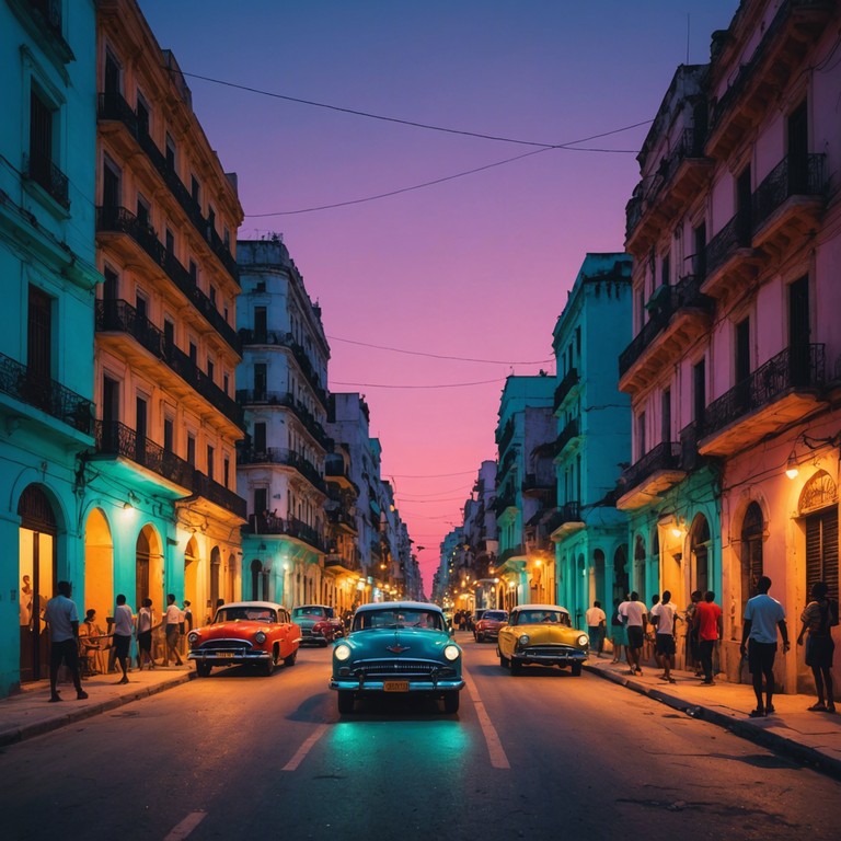 As the sun dips below the horizon, the streets of havana burst into life with the sound of congas and the laughter of dancers. This track transports you to a festive evening where the beats mirror the heart of cuba’s musical heritage.