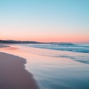 relaxing, calming song with gentle ocean waves sounds