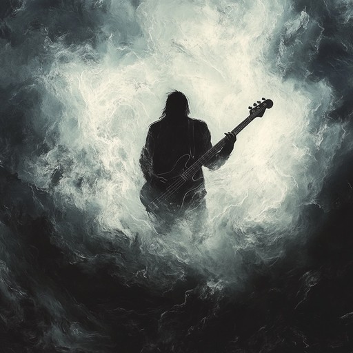 An instrumental heavy metal piece that combines deep, heavy riffs with haunting melodies, building an atmosphere of tension and power as it guides the listener through a sonic landscape of shadows and echoes.