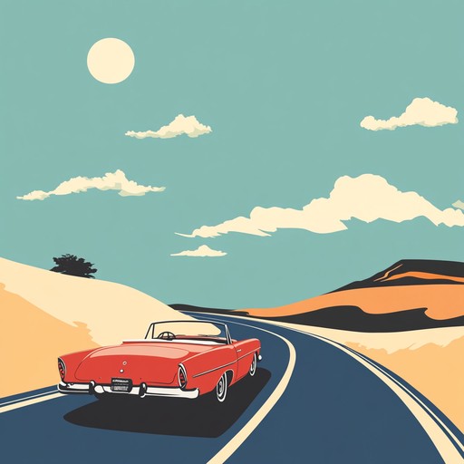 This carefree instrumental rock song boasts an upbeat, driving rhythm and joyous guitar riffs, making it the perfect soundtrack for summer road trips. The melody captures the essence of freedom and fun, with a laid back vibe that evokes sunny days and open roads.