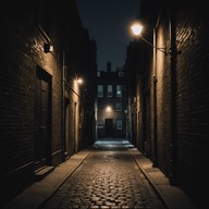 dark urban soundscape with gritty textures