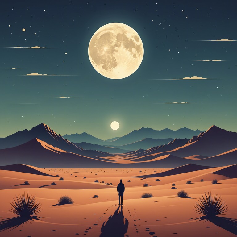 Explore deeper into the shadows of the desert with this immersive track featuring the hypnotic sounds of the oud. Delve into a musical journey that captures the essence of a moonlit desert experience, blending intrigue and ancient lore.