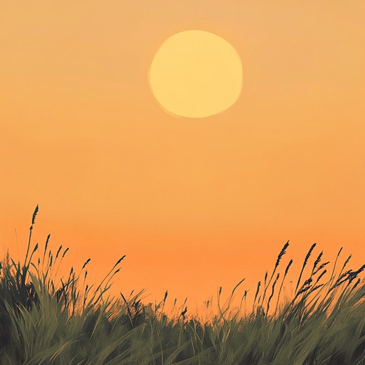 Picture yourself sitting on a cozy porch, the sun slowly setting, casting golden hues over the landscape. This gentle lofi instrumental features soft beats, smooth guitar riffs, and mellow chords that create a tranquil ambiance. It's an ideal piece for winding down after a long day, evoking the peacefulness of a summer evening.