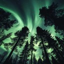 an energetic instrumental capturing finland's magic under the auroras.