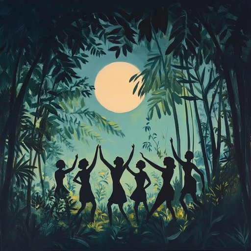 Feel the power of the jungle night as rhythmic tribal beats, ambient forest sounds, and mesmerizing chants create an intense and captivating dance experience.