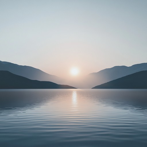 A gentle orchestral opera composition capturing the peaceful essence of dawn, with soft, flowing melodies that embody the quiet beauty of a new day.