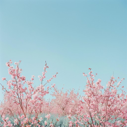 Sparkling synths and vivacious beats deliver an uplifting, danceable k pop track. Bright melodies intertwine with driving rhythms, creating an infectious energy perfect for celebrating life's joyful moments and the beauty of cherry blossoms.