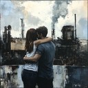 emotive love ballad with industrial rock intensity and edge
