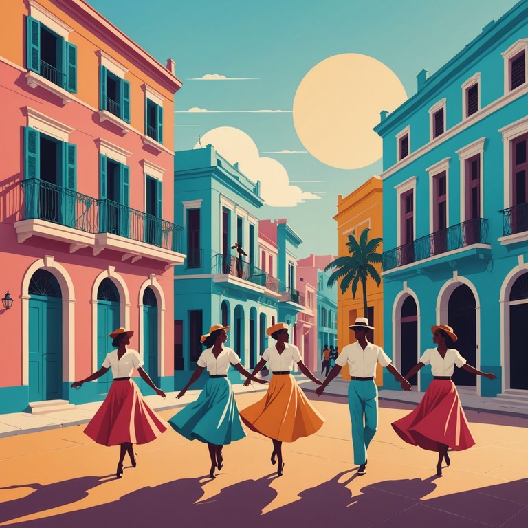 This song is designed to bring the lively spirit of a cuban street festival right into your morning routine, featuring robust conga lines and a dynamic brass section that sweeps you off your feet with each note.