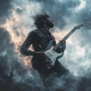 heralding a storm with electric riffs