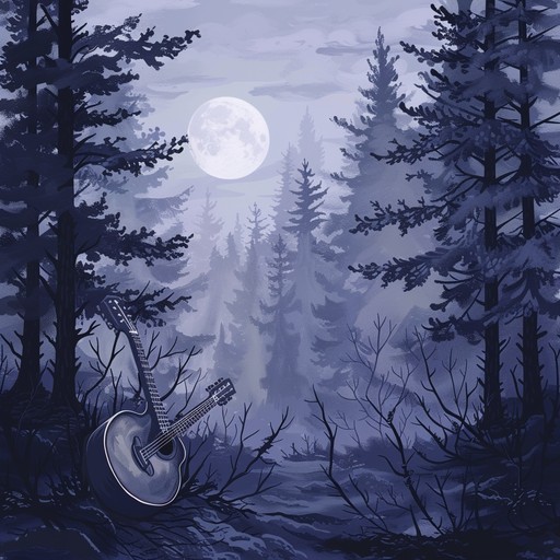 An enigmatic journey through the twilight pine forests, evoking feelings of discovery and nostalgia in a bluegrass setting. Evocative banjo melodies paint a picture of mysteries whispered among the trees.