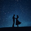 an energetic romantic instrumental capturing love under starry skies