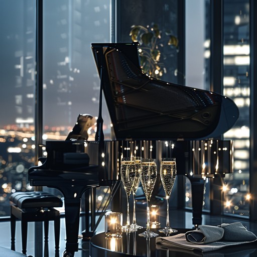 A sweeping and grandiose torch lounge piece that captures the essence of celebration and triumph, perfect for marking a proud and accomplished occasion. Melancholic piano melodies weave with bold brass elements, creating an atmosphere of elegance and achievement. The composition crescendos with powerful crescendos, guiding the listener through an emotional and victorious journey.