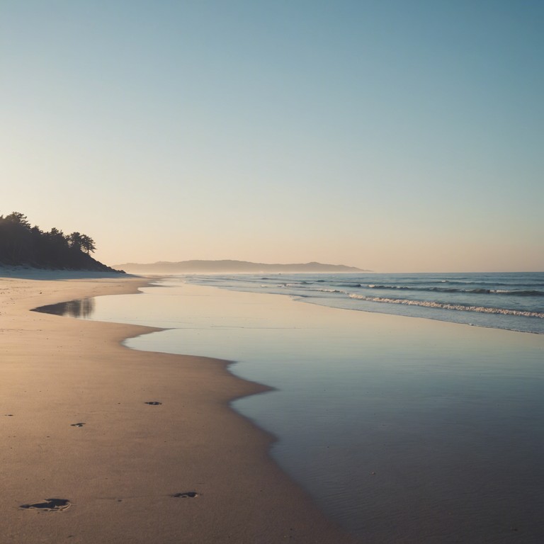 Imagine standing on a beach as the sun sets, the gentle reggaeton beats playing softly. The ambient sounds create a tranquil atmosphere, enveloping you in a warm, calm feeling, perfect for unwinding after a long day.