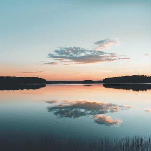 A gentle but deeply emotional instrumental piece inspired by the beauty of finnish summer nights. The composition captures the essence of yearning and nostalgia through its slow piano melodies intertwined with soft, uplifting synthesizer chords, creating a heartfelt ambiance that is both melancholic and comforting.