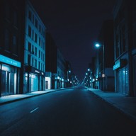 haunting urban sounds alone at night