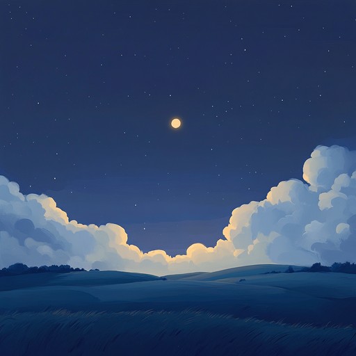 An instrumental lullaby featuring delicate tones that create a dreamlike atmosphere, gently enveloping the listener in a world of stars and moonlight.