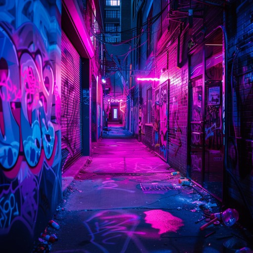 Imagine a hidden alleyway illuminated by neon lights, every corner vibrating with funky indie rhythms that echo through the night. The electric guitar leads with playful riffs, perfectly complemented by percussive beats that make you move. The ambiance feels both retro and futuristic, combining the nostalgic grit of the past with the pulse of today’s indie funk.