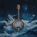 a haunting blend of appalachian banjo and ambient synth textures.