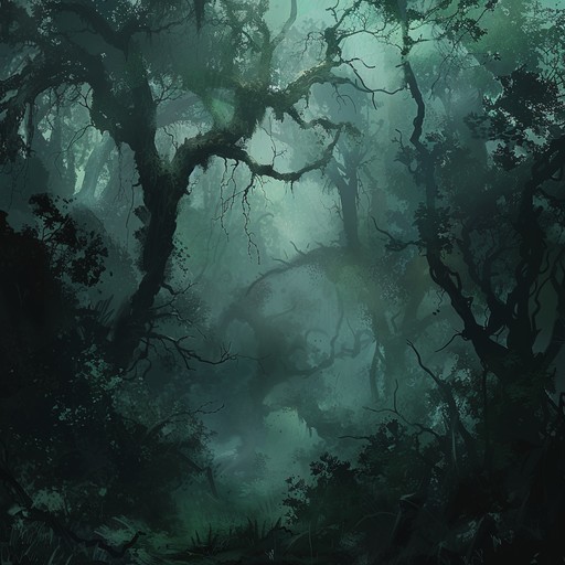 Imagine a composition that captures the essence of an ancient, untouched forest with winds whispering through towering trees and unseen creatures rustling in the underbrush. The piece flows unpredictably, like the winding paths and sudden clearings of the woodland itself, harnessing the unpredictable, lively spirit of a capriccio.