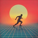 a motivating 80s synth journey that inspires with nostalgia