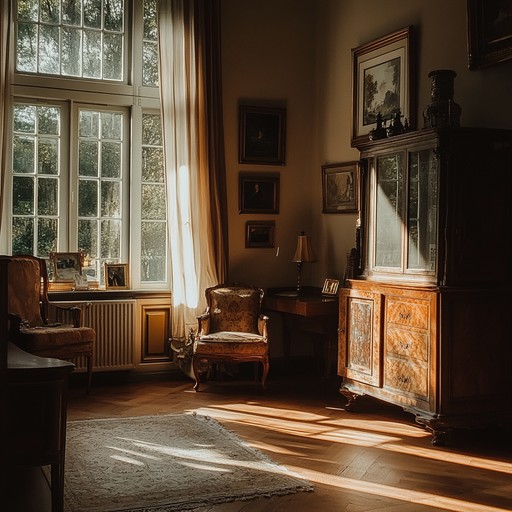 This track elicits a journey through the fond memories of yesteryears, using singular instrumental tones that resonate with the warmth and crackle of old vinyl recordings. The music channels a sense of nostalgia, evoking images of dusty bookshelves and black and white photographs, where every note brings a pang of longing for the days long passed.