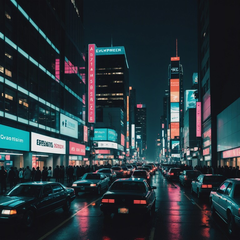 A track that encapsulates the essence of a steamy, neon lit cityscape where the pulse of sultry electro beats sets the stage for an unforgettable night. Smooth synthesizer melodies intertwine with deep bass lines to create an atmosphere that’s both intoxicating and invigorating, perfect for a night drive or an intimate party atmosphere.