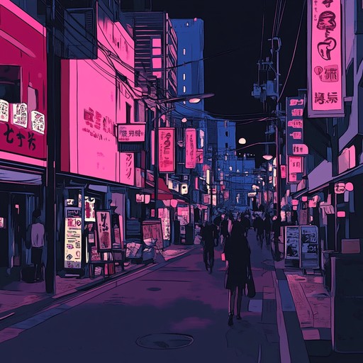 This instrumental track blends catchy melodies with groovy beats, capturing the lively atmosphere of tokyo's streets at night. With a fusion of modern synths and rhythmic patterns, it delivers an energetic and infectious sound perfect for dancing or enhancing a vibrant scene.