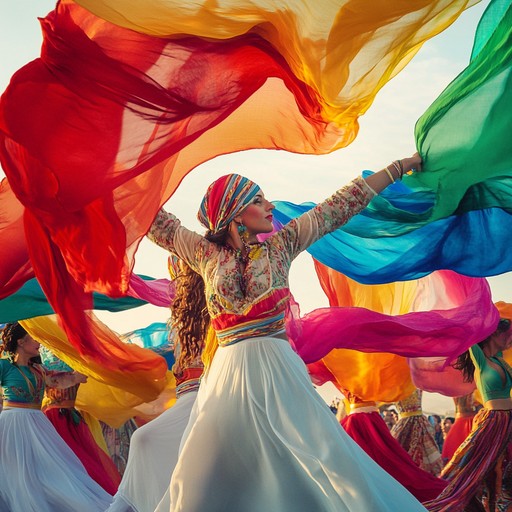 This track captures the heart pounding energy of dance, blending traditional melodies from around the world with contemporary beats. Designed to evoke a sense of global unity and joy, it makes listeners feel alive and celebratory.