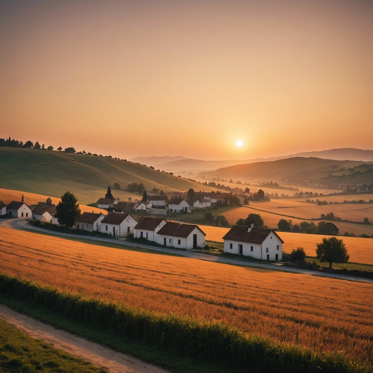 This track captures the essence of a serene, early morning in a bustling village, where the first rays of the sun bring life and vivacity. The melody is crafted to evoke the sense of a new beginning filled with hope and joy, inspired by traditional folk sounds.