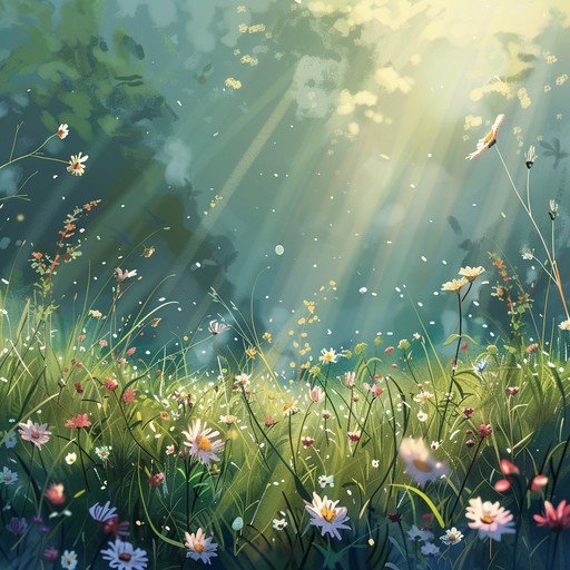 Imagine a sunlit meadow where carefree creatures dance and bask in the warmth of a summer afternoon. The orchestral arrangement flows effortlessly, with strings and flutes creating a dreamy, serene atmosphere. This piece perfectly captures the essence of joy and the simplicity of nature's beauty.