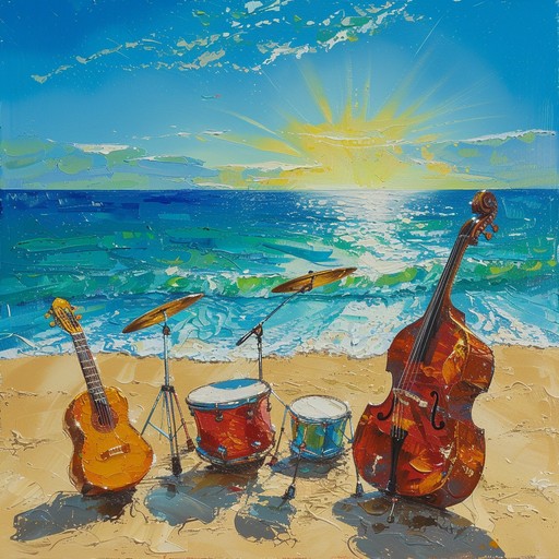 A lively, sun kissed instrumental mambo piece that captures the essence of joyful movement and inspirational energy. Featuring vibrant brass sections, energetic percussion, and a syncopated rhythm, this track transports the listener to a tropical paradise filled with excitement and optimism. Its uplifting melodies and infectious grooves make it perfect for inspiring and lively moments.