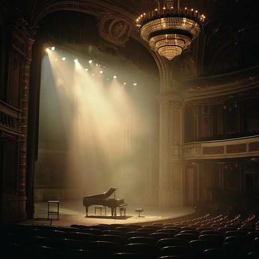 Embracing the heart of cabaret, this piece draws on introspective piano melodies to weave tales of nostalgia and emotional depth. Every note reverberates with the charm of yesteryear, delivering a performance that's both poignant and deeply reflective.