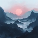 refreshing melodies evoking sunrise over lush mountain landscapes