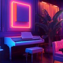 an energetic lounge instrumental blending jazz and modern beats