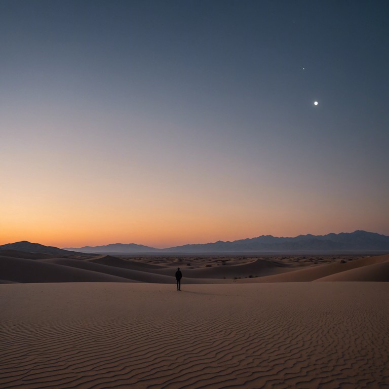 A single flute captures the essence of solitude and introspection amid the vast, undulating dunes of a mystical desert. The melody weaves through the complexities of solitude, echoing the timeless spirit of the middle east's ancient landscapes.