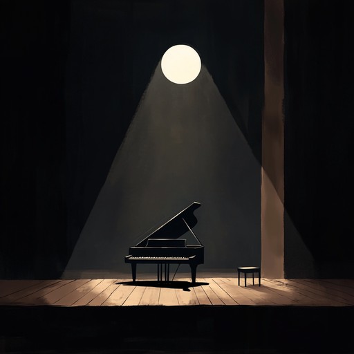 A haunting instrumental that fuses melancholic piano melodies with dark cabaret's theatrical flair, evoking a sense of nostalgia and eerie beauty.