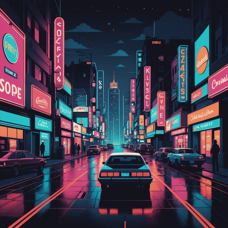 An electric fusion where vibrant dance beats collide with gritty rock guitar riffs, creating a high energy soundscape perfect for urban night settings. The track combines a mix of traditional rock with modern dance elements, forming an irresistible groove that brings to life the city's nocturnal pulse.