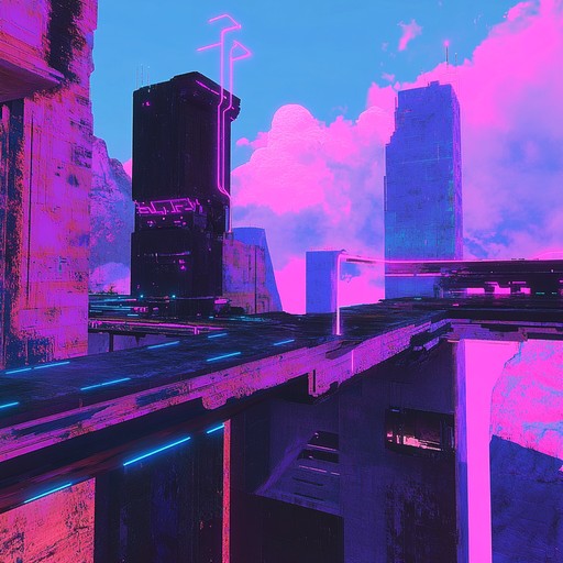 An instrumental techno masterpiece featuring grand synth melodies and pulsating beats, guiding listeners through a majestic and futuristic auditory voyage.