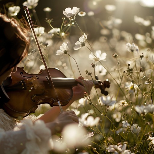 This instrumental piece transmits hope and peace through soft traditional folk melodies and rich string harmonies, capturing the essence of a sunny meadow.