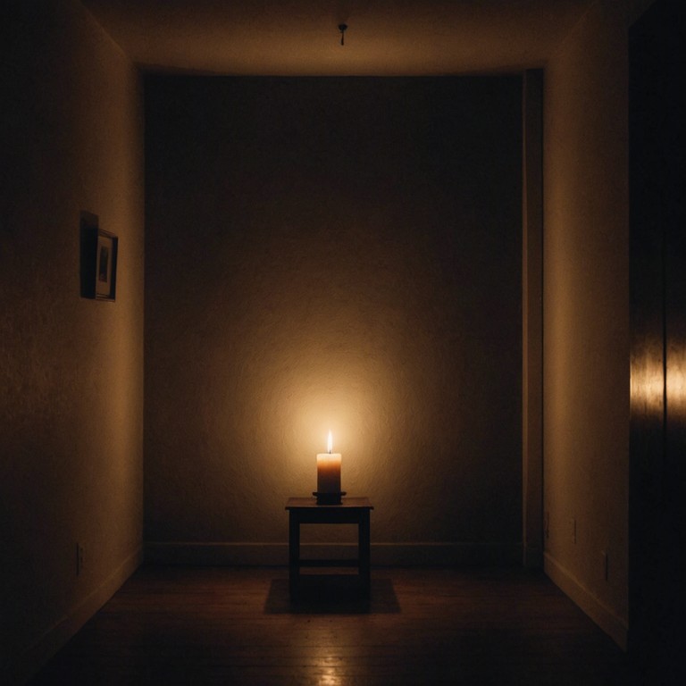 This track features a haunting melody that softly envelops the listener, evoking images of misty evenings and whispered secrets. The lullaby, intended for a darker atmosphere, begins with a gentle, soothing tone but slowly incorporates eerie, unsettling harmonies that create a complex emotional tapestry. The music serves as a perfect backdrop for contemplative, introspective evenings or creatively tense moments.