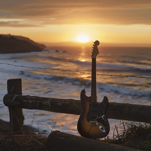 Immerse yourself in tranquil grunge instrumentals, blending rugged guitar riffs with soothing, melodic undertones. Picture yourself on a quiet beach in the pacific northwest, where the waves gently kiss the shore and the sky is painted with hues of sunset. This unique fusion offers a relaxing escape from the everyday bustle, perfect for unwinding and finding inner peace.