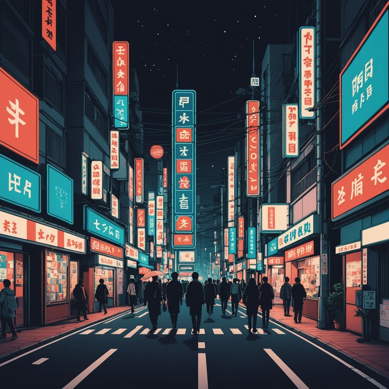 This track embodies the youthful rebellion and high tempo energy of a neon lit tokyo night. With a focus on aggressive beats and catchy guitar riffs, it captures the essence of being young, daring and defiant in a hyper urban environment.