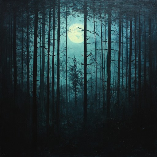 This composition captures the mood of midnight whispers emanating from ancient woods. Deep, rich strings grounded by brooding bass elements lead the melody, creating a dynamic interplay that evokes rebellion and defiance against dark, oppressive forces. Mysterious and eerie, this track transports listeners to a nighttime setting where shadows and secrets abound, blending haunting tones with the raw spirit of folk tradition.