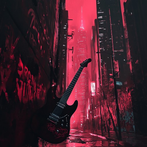 An ominous instrumental track that fuses gritty hip hop beats with roaring heavy metal guitar riffs, creating a dark and intense urban atmosphere. This song combines the rhythmic elements of hip hop with the aggressive energy of metal, producing a powerful and unsettling soundscape.