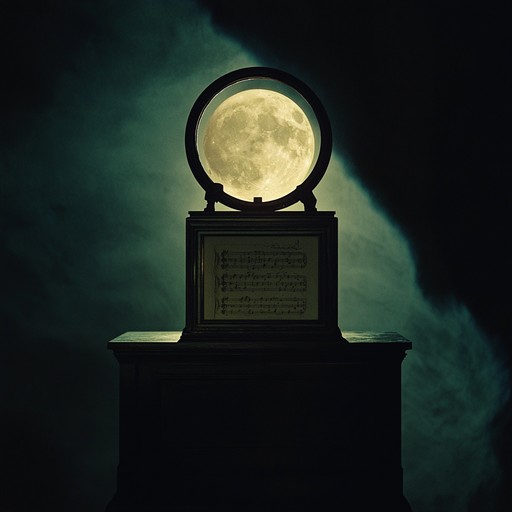 Experience a haunting instrumental nursery rhyme that blends ethereal melodies with subtle dissonance, creating an atmosphere of eerie tranquility. The delicate notes of the music box weave through ghostly harmonies, evoking images of shadowed lullabies whispered under a moonlit sky.