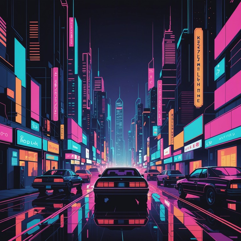 Imagine a futuristic city, with towering skyscrapers lit by neon signs. The soundtrack to a victory dance in the cyber world, filled with pulsating beats and shimmering synth sounds, designed to elevate the spirits and energize the soul.