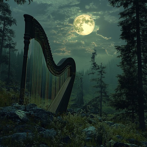 This piece is a serene capriccio with enchanting, mystical harp melodies that resonate the magic of twilight. The composition blends fluidity with intricate patterns, crafting an ambiance filled with a sense of wonder and delicate introspection. Each note reverberates like an echo through the twilight, enchanting listeners with its ethereal and mystical beauty.